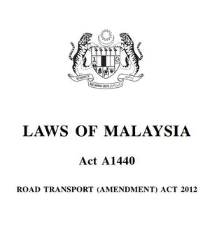 Pindaan Akta Pengangkutan Jalan Tahun 2012 (A1440)