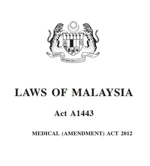 Pindaan Akta Perubatan 2012 (A1443)