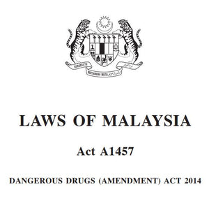 Pindaan Akta Dadah Berbahaya Tahun 2014 (A1457)
