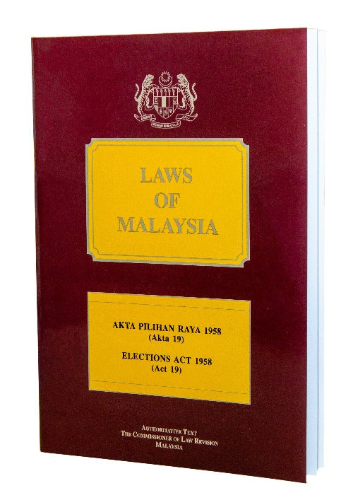 Akta Pilihanraya 1958 (Akta 19) – PNMB2U