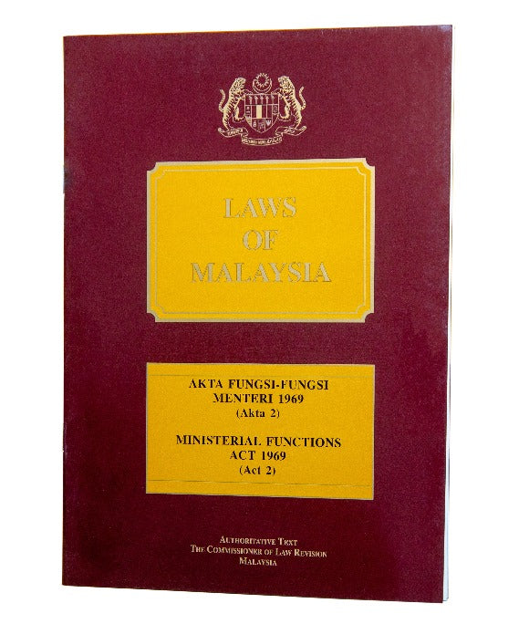 Akta Fungsi-Fungsi Menteri 1969 (Akta 2)