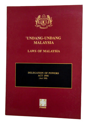 Delegation Of Powers Act 1956 (Act 358)
