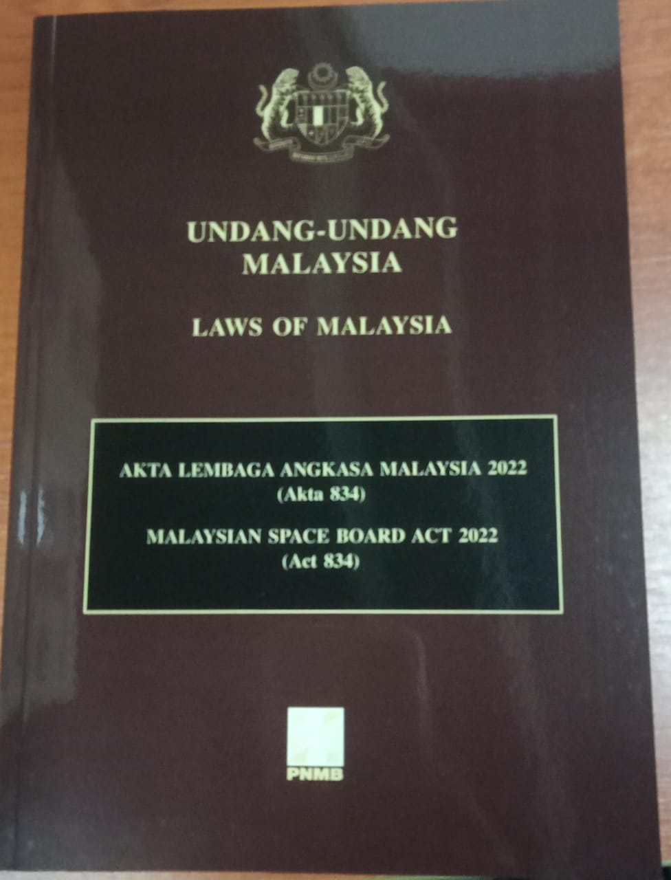 AKTA LEMBAGA ANGKASA MALAYSIA 2022 - AKTA 834