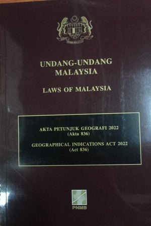 AKTA PETUNJUK GEOGRAFI 2022 (AKTA 836)