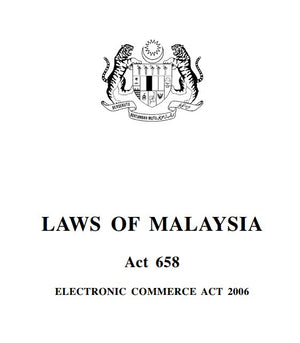 Electronic Commerce Act 2006 (Act 658)