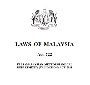 Akta Fi (Jabatan Meterologi Malaysia) 2011 (Akta 722)