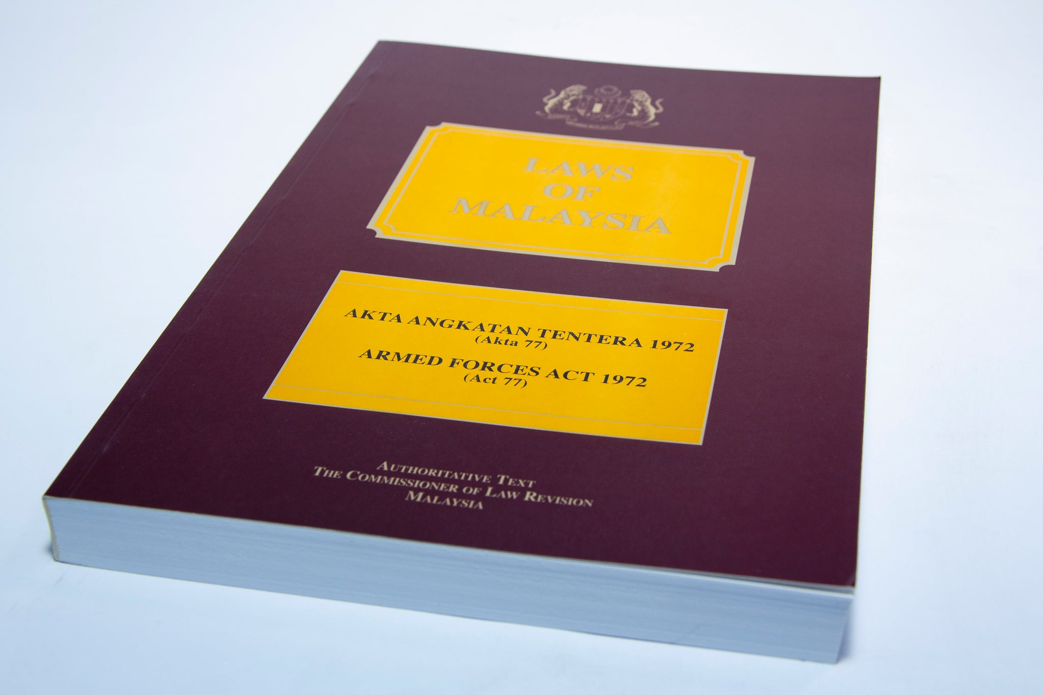 Armed Forces Act 1972 (Act 77)