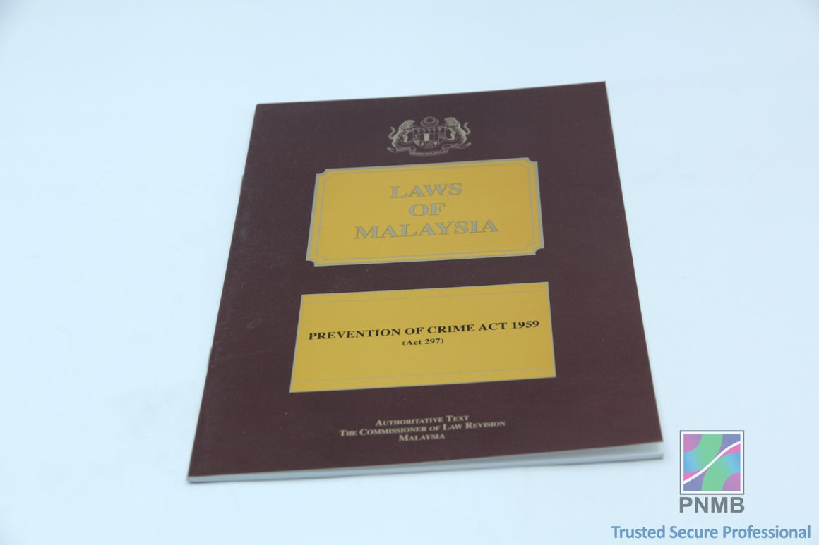 Prevention Of Crime Act 1959 (Act 297)