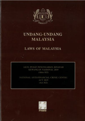 Akta Pusat Pencegahan Jenayah Kewangan Nasional 2019 (Akta 822)