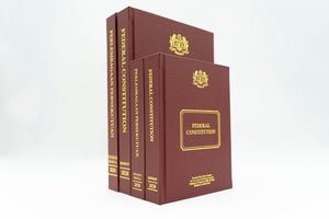 FEDERAL CONSTITUTION HARDCOVER VERSION (B6 SIZE/ SMALL) REPRINT 2020