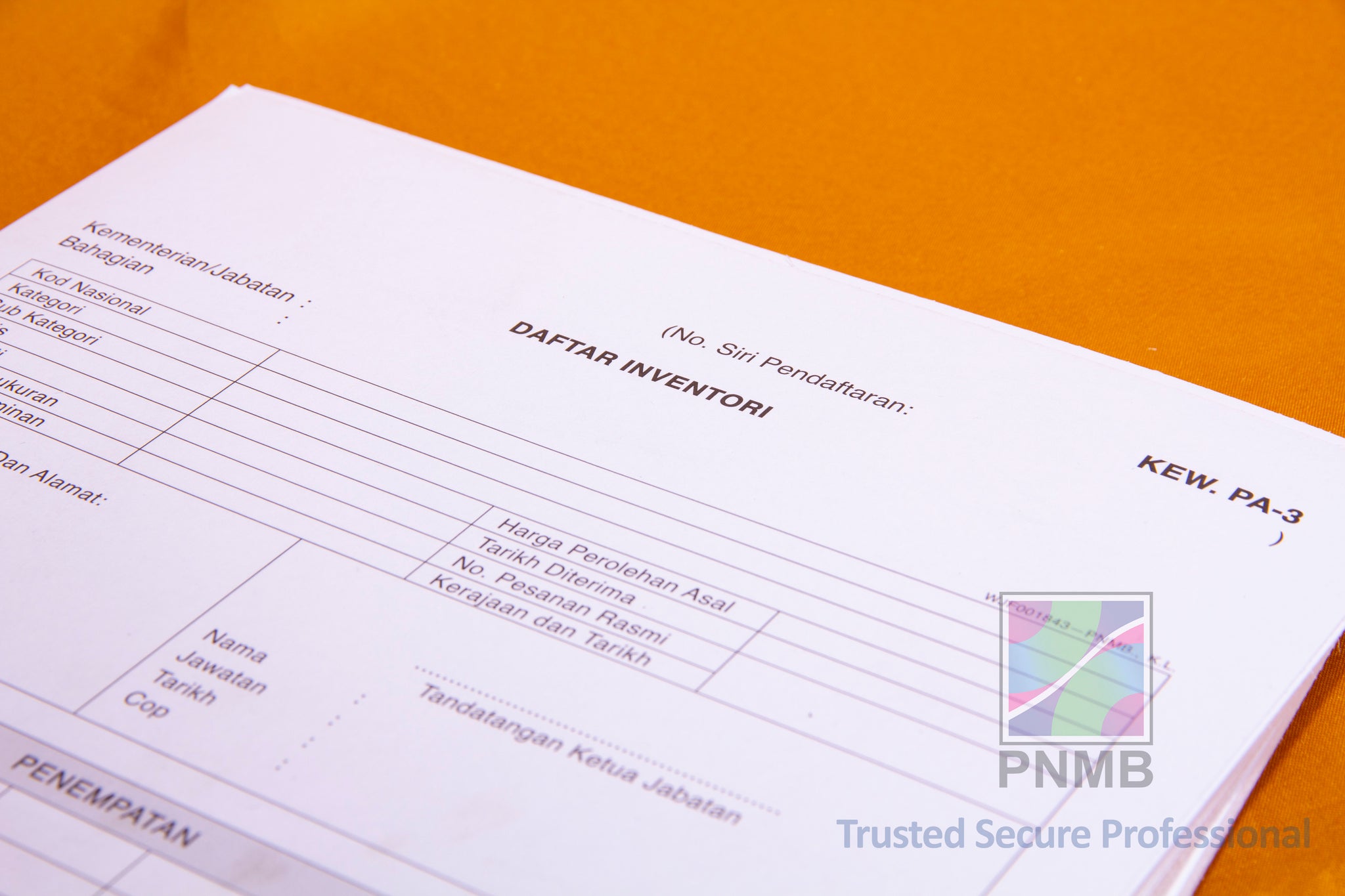 Daftar Inventori (KEWPA3)