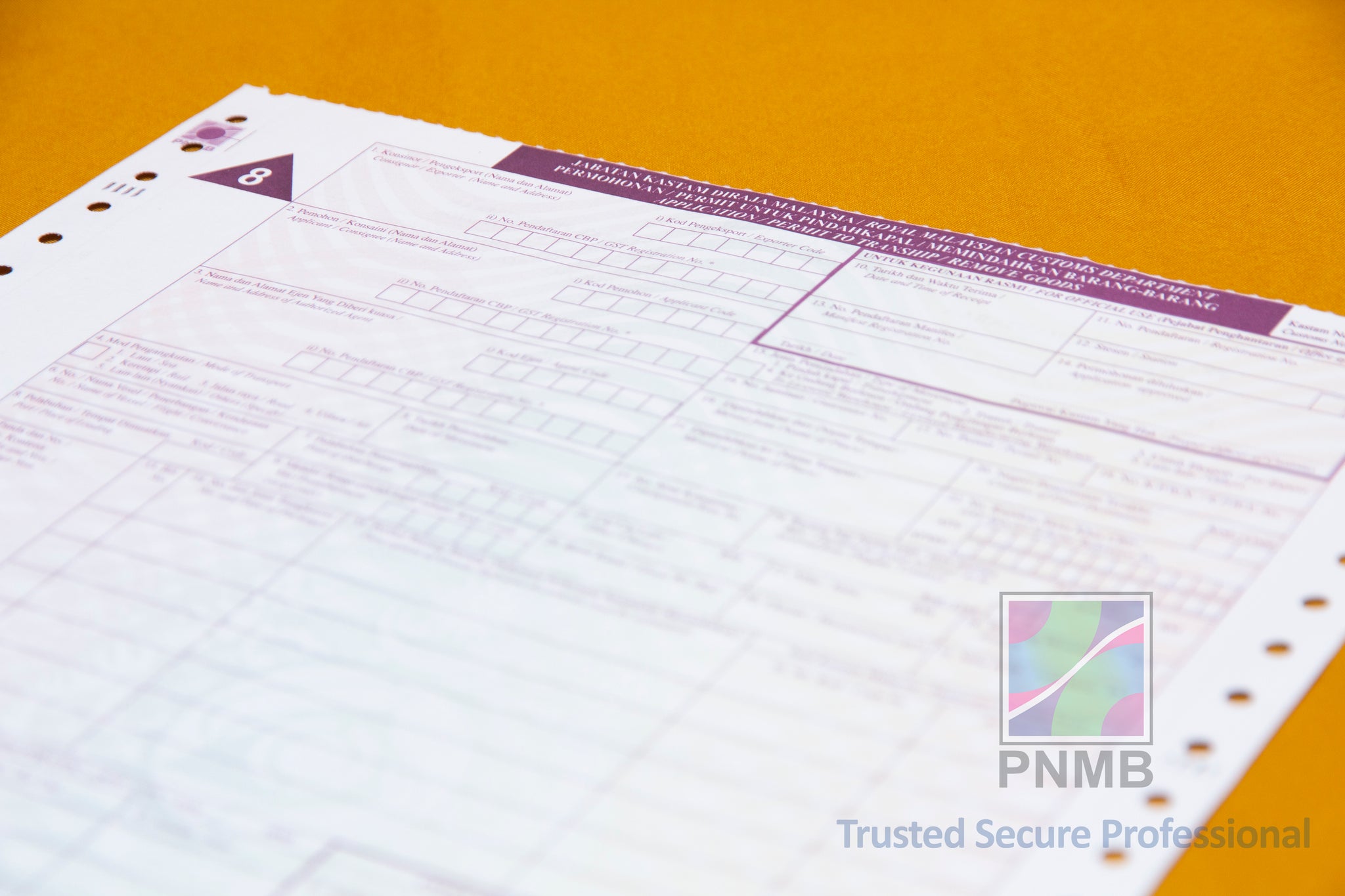 Borang Kebenaran Untuk Pindah Barang (skas08)