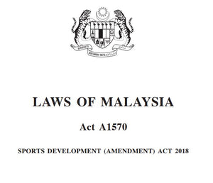 Akta Pembangunan Sukan Pindaan Tahun 2018 (A1570)